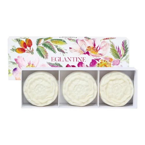 FRAGONARD Мини Дикий Розовый Мыло Набор OF THREE 75г*3