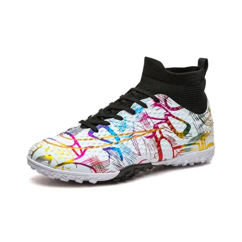 Double Dice TF Шипы Мягкая трава Искусственная трава Противоскользящая Устойчивая к истиранию Футбольные бутсы Унисекс