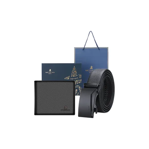 MEXICAN Эксклюзивный дизайн укороченный Money Clip ремень из коровьей кожи мужской ширина 3,5 см