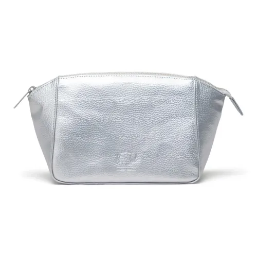 Herschel Веганская кожа Косметичка Унисекс Серебряный Металлик