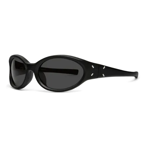 GENTLE MONSTER OVAL SUNGLASSES Мужские Черные