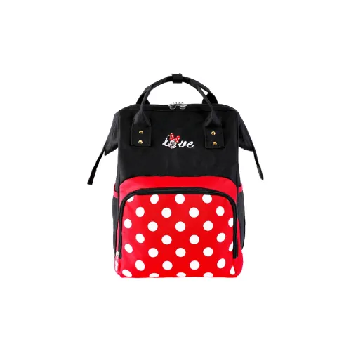 Disney Полиэстер Рюкзак Стандартный Унисекс Красный Черный