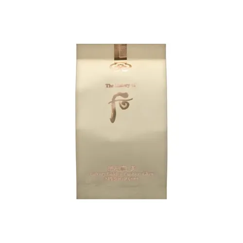 The History Of Whoo Золотой BB Крем Air Cushion Замена Набор Прозрачный Осветляющий Тон Кожи Увлажняющий #21 Айвори Белый