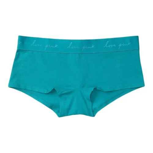 Victoria's Secret 1 Pack Бирюзовый Логотип Женские Боксер-шорты