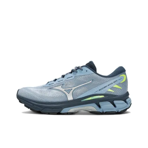 Mizuno NOVA MIX Беговые кроссовки Низкие Серо-синие Унисекс