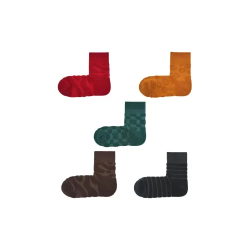 Pan Shijia Носки Crew Женские упаковка из 5 пар