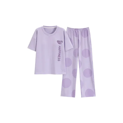 The Story Of The Flower Season Пижамный комплект женский светло-фиолетовый