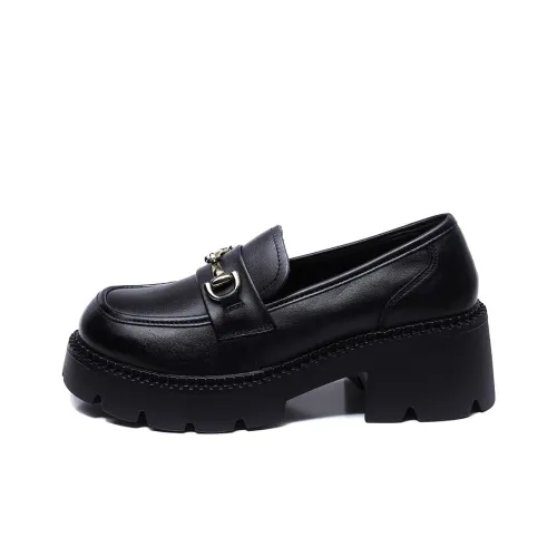 Age of the Crown Лоферы Женские Черные