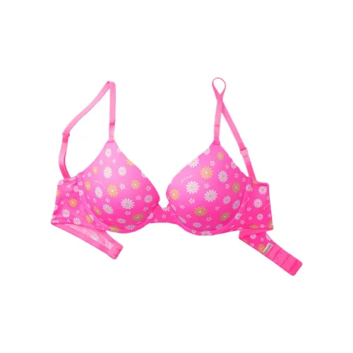 Victoria's Secret Розовый Девичий Бюстгальтер Женские Розовый Daisy С принтом