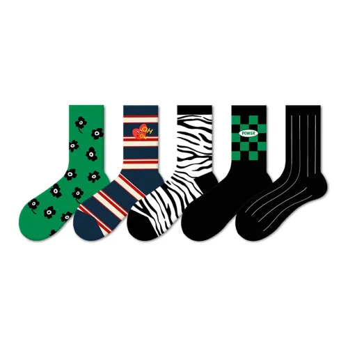 RUMEE FOR Носки Crew Унисекс упаковка из 5 пар