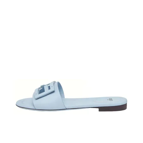 FENDI Baguette Слипоны Женские Светло-Синий