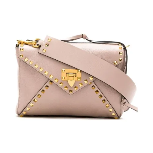 Valentino Garavani EPI Кожа Сумка через плечо Женская Нюдовая