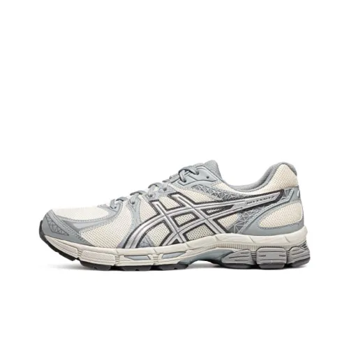 Asics Гель Exalt 2 Low Топ Повседневная Беговая Обувь Мужская Белый Синий Серый