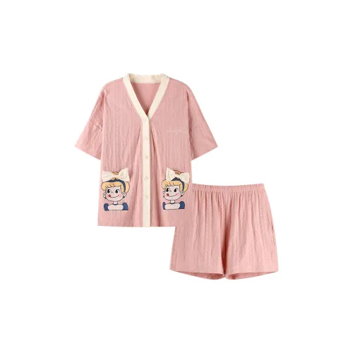 Empowering Words Пижамный комплект женский розовый