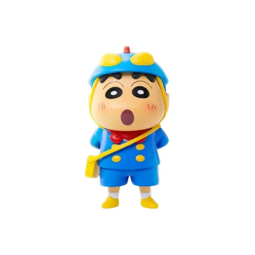 52TOYS Карандаш SHIN Chan Персонажи Необычный COS Ограниченная серия DYNAMIC Джентльмен Прозрачный Слепой бокс с карточкой 14 см