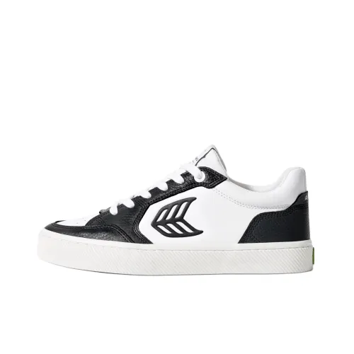 CARIUMA Low Топ Скейтборд Кроссовки Мужские Черно-Белые