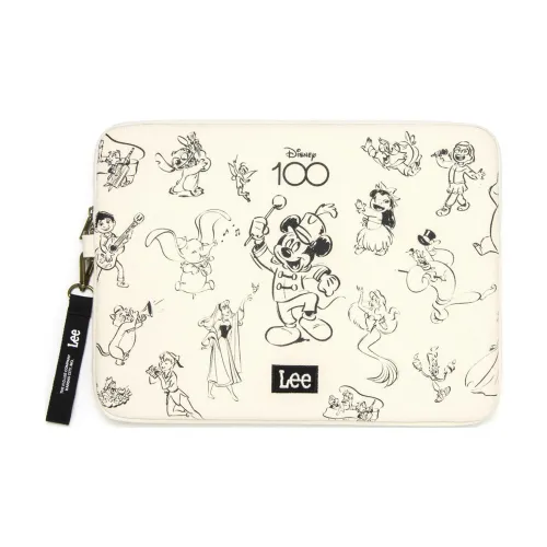 Lee Disney Холст Ноутбук Сумка Унисекс Айвори
