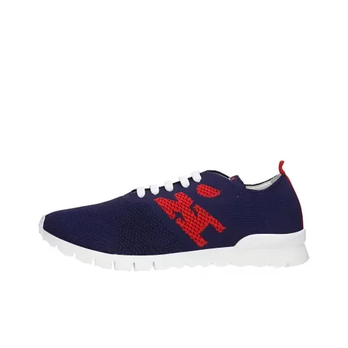KITON Низкий топ Повседневная обувь Мужская Синий Красный