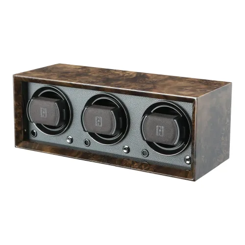 PUAL Дизайн P.D UK Badi 3 единицы часов автоматический завод черный цвет рояля углеродное волокно эбеновое дерево глубокое дерево ореховый цвет унисекс маленький 3