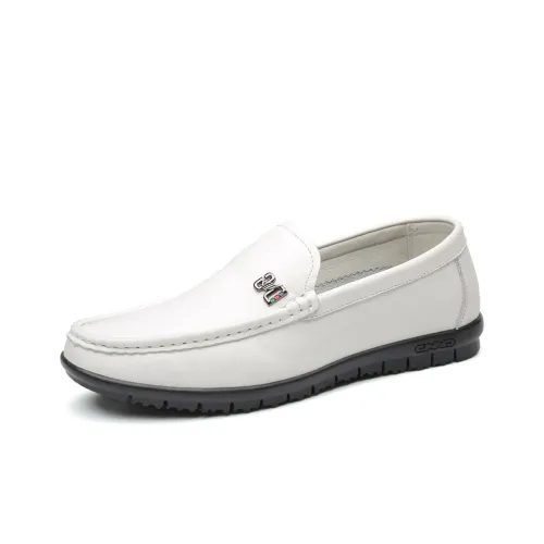 KAQIAODI Повседневные кожаные туфли с низким верхом мужские