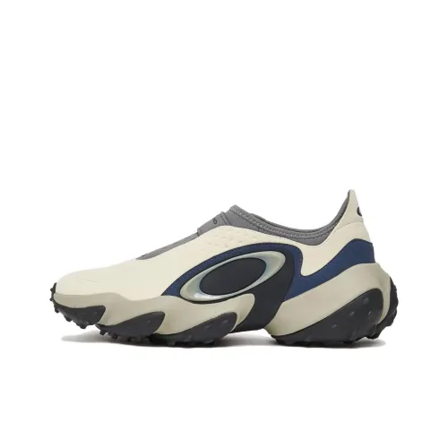 Oakley Edge Icon Golf Shoes Низкий Топ Бежевый Синий Мужской