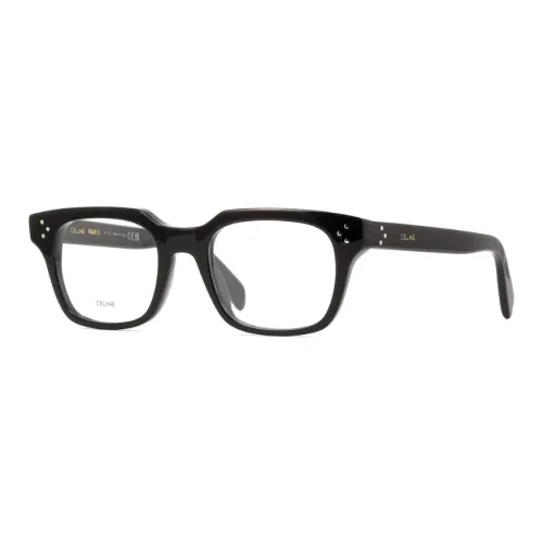 CELINE Ацетат Нерегулярная форма Оправа для очков Унисекс Черный