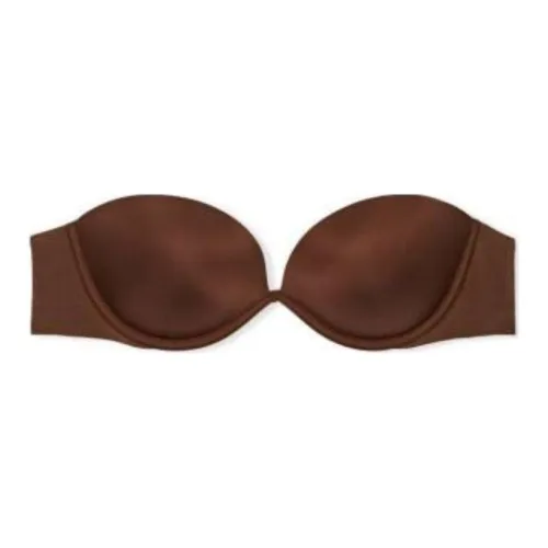 Victoria's Secret Без бретелек Бюстгальтер Женский Темно-коричневый