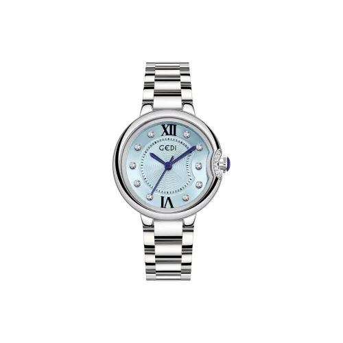 GEDI Кварцевый Movement Женские часы 32мм*32мм*10мм Синий