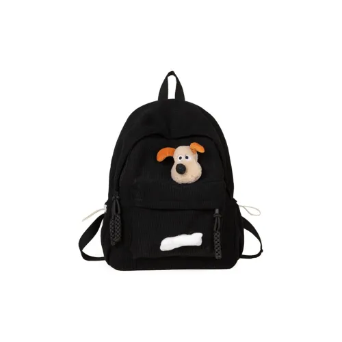 Wolfhorse Вельвет Рюкзак Стандартный Женский Черный Белый Зеленый Серый Красный