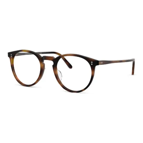 Oliver Peoples Ацетат Круглые Оправы для Очков Унисекс Черепаховый