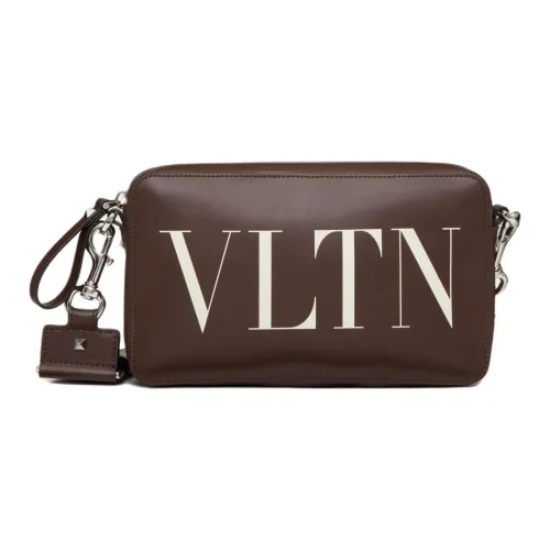 Valentino VLTN Телячья кожа Сумка через плечо Сумка на плечо Мужская Желейная с Светло-слоновая кость