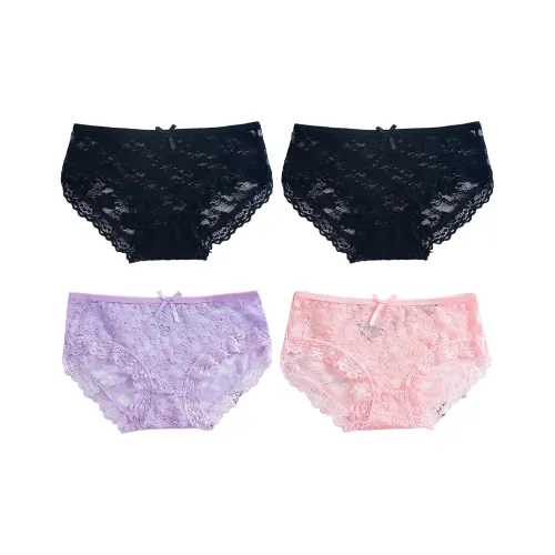 Flowers in water Нижнее белье Женское 4 упаковки