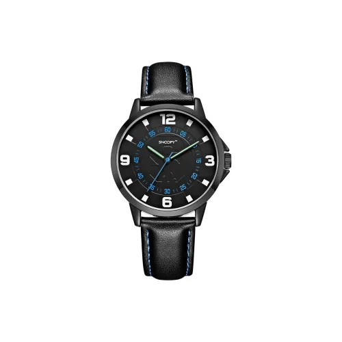 SNOOPY Электронический Механизм Мужские часы 38mm*38mm*8,5mm Черный