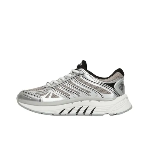 KENZO Casual Low Top Silver Men's