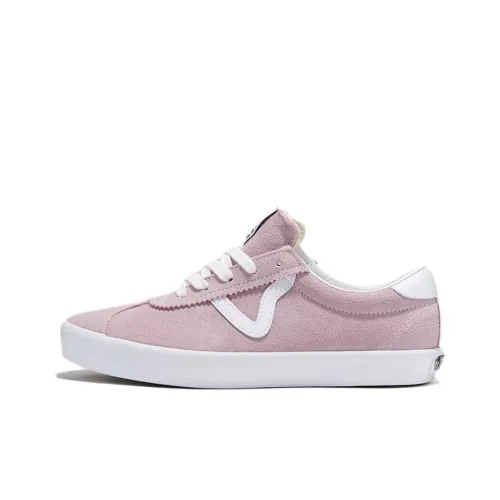 VANS Низкие кроссовки для скейтбординга унисекс розовые и белые