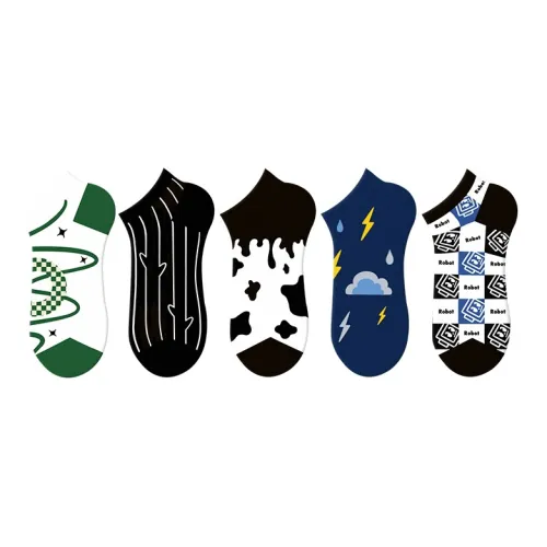 RUMEE FOR No Show Носки Унисекс 5 пар