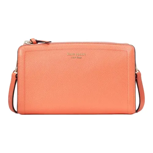 Kate Spade Knott Зернистая кожа личи кожа сумка через плечо маленькая женская дынный шар цвет