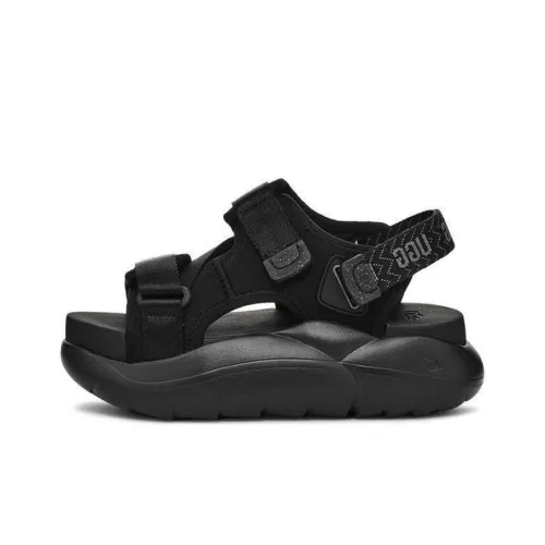 UGG Пляжные сандалии, черные, женские