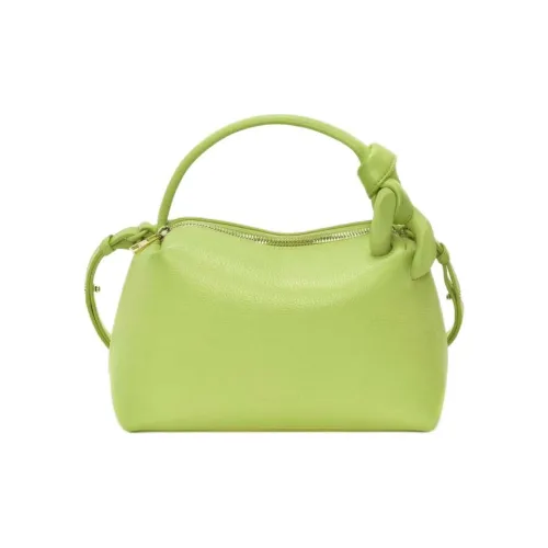 JW Anderson с рельефной текстурой телячья кожа сумка через плечо маленькая сумка женский зеленый