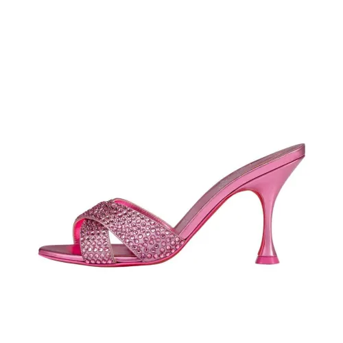 CL LUBOTING Слипоны Женские Розовые