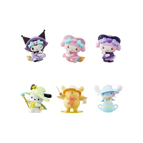 Miniso Sanrio Series Фигурки Magic The Complete Collection Blind Boxes Single Mystery Box Целая Коробка 6 Упаковок