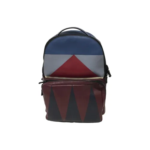 Valentino Телячья кожа Рюкзак Мужской Красный Коричневый Синий Черный