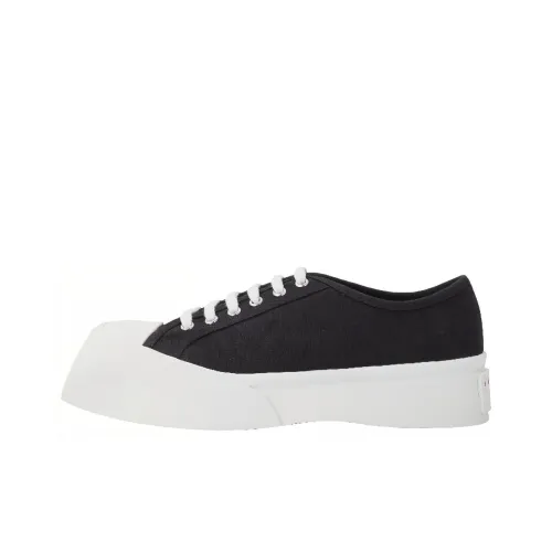 Marni Low-Top Canvas Shoes Мужские Черные