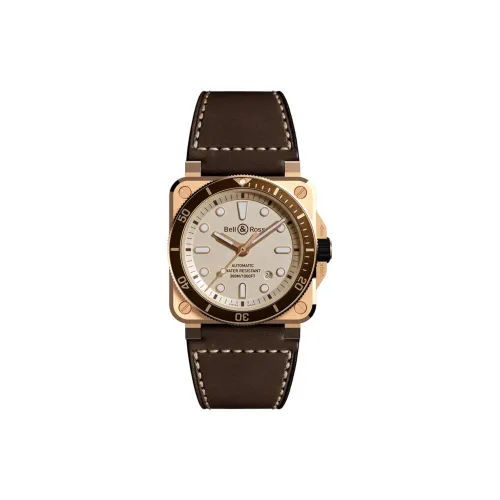 Bell & Ross Автоматический Механический Часы для Мужчин 42 мм Белый