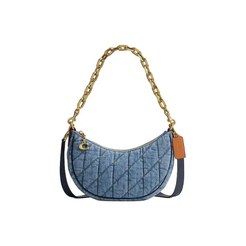 COACH Mira Ткань Сумка Сумка через плечо Женская Индиго