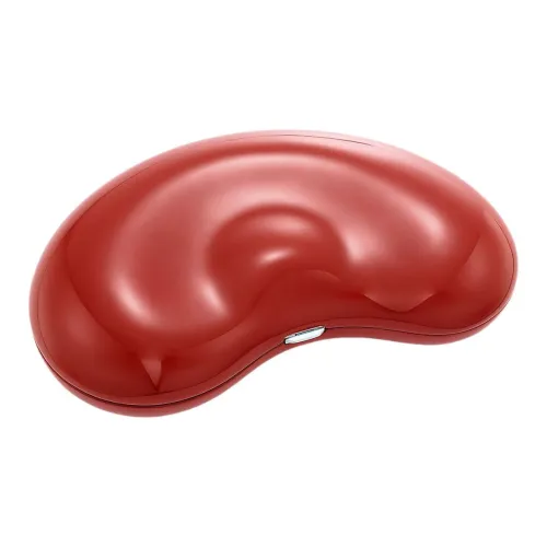 TIFFANY CO. Лакокожий клатч женский красный