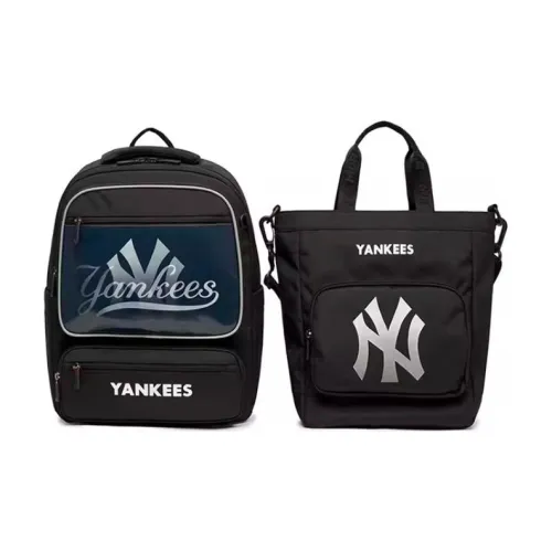 Mlb Base Logo Полиэстер Рюкзак Мужской Черный