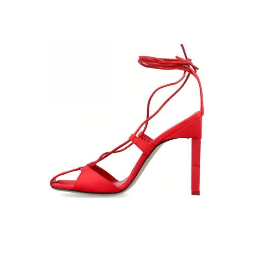 The Attico One Ремешок Сандалии Женские Красные