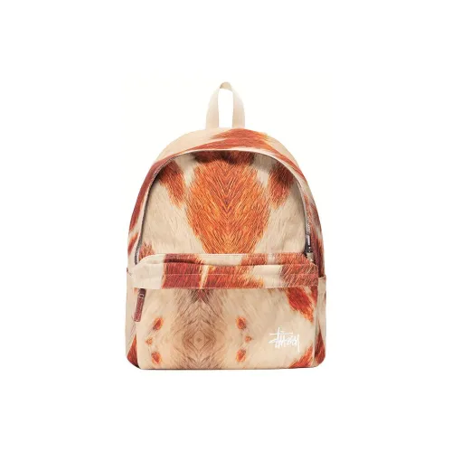 Stussy Холст Рюкзак Стандартный Унисекс Коричневый