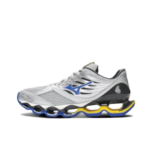 Mizuno WAVE PROPHECY 13S Беговые кроссовки Низкий топ Серый Синий Унисекс